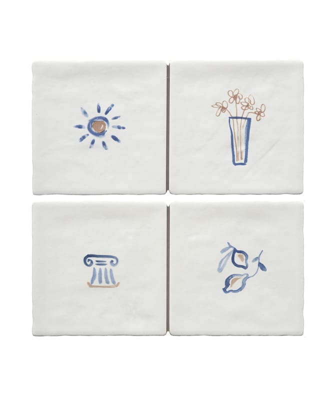 Carrelage décoratif SOLÉA ALBATROS BEACH 10x20 cm