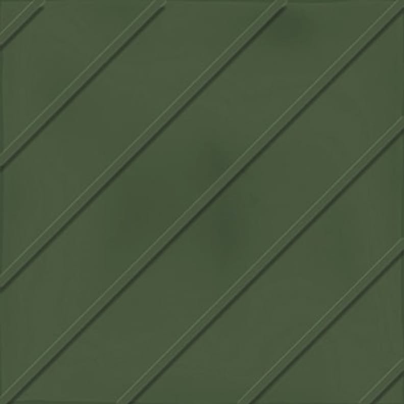 Faïence ROOT PROTOS GREEN 13X13 cm