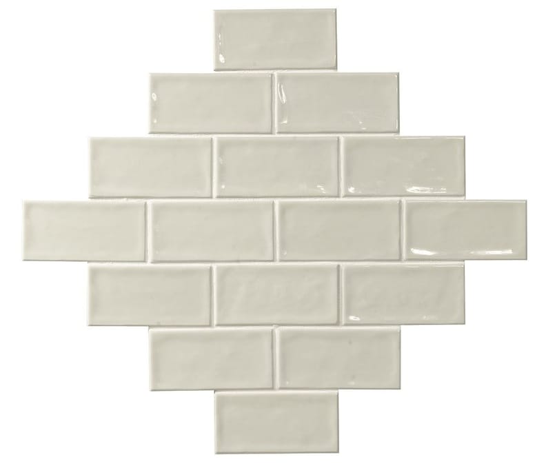 Carrelage effet zellige 7.5x15 GLAMOUR NEUTRO - 0.45m²