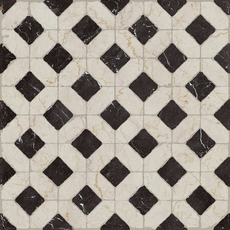 Carrelage effet marbre MEDICI DOMUS AUREA NERO 60x60 cm