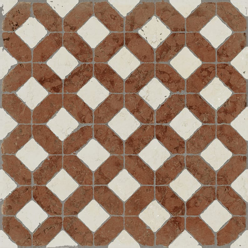 Carrelage effet marbre MEDICI DOMUS AUREA ROSSO 60x60 cm