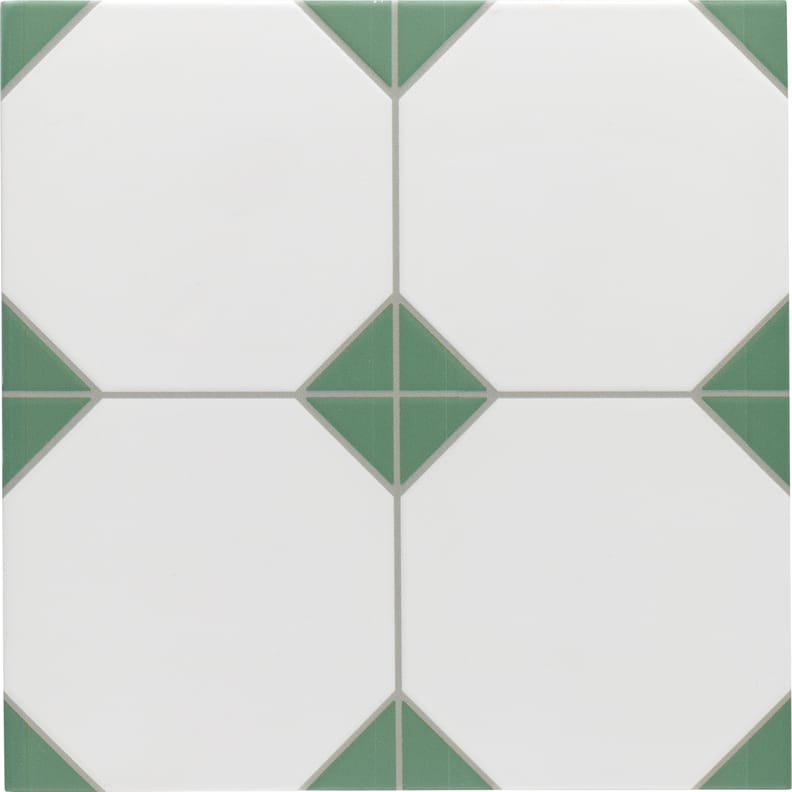 Carrelage imitation cabochon CADENZA GREEN 33x33 cm
