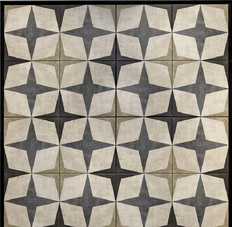 Carrelage imitation ciment 20x20 cm MANCHESTER - 1.16 m²