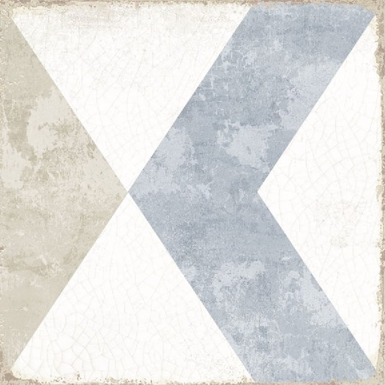 Carrelage gres cerame uni vieilli GALAR PARNEL 20X20 - 0,52m²