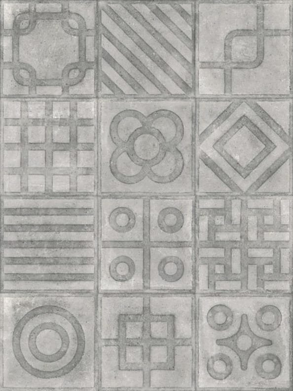 Imitation ciment antidérapant Carrelage imitation ciment 20x20 cm Paulista Cemento anti-dérapant R13 - 1m² - As de Carreaux