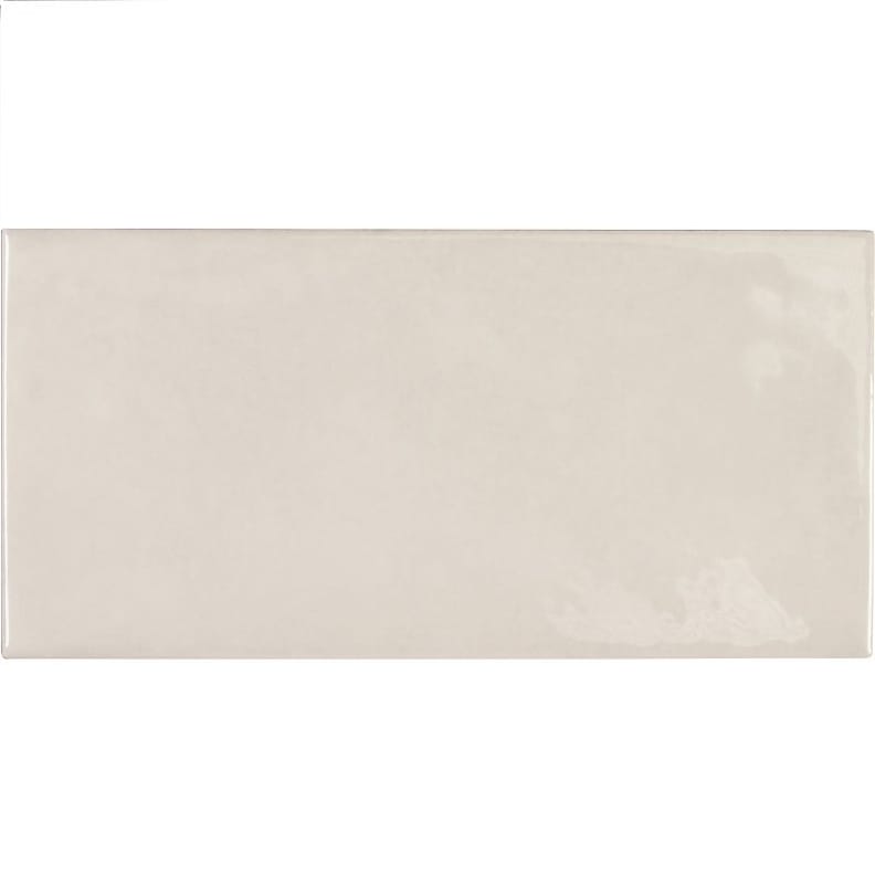 Esprit zellige Faience effet zellige gris 6.5x13.2 VILLAGE SILVER MIST 25582 -0.5 m² - As de Carreaux