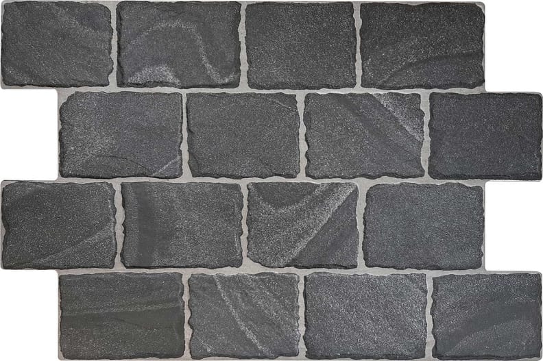 Carrelage antidérapant R12 effet ardoise ESTA COBBLESTONE - 44X66 - 1,04 m²