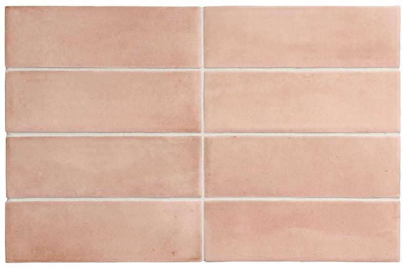 Carrelage grès cérame petit format CORTA ORCHARD PINK MATT - 5X15 - 0,5 m²
