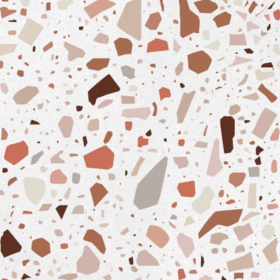 Carrelage aspect terrazzo CANOA BIANCO COTTO 18,6X18,6 - 0,45 m²