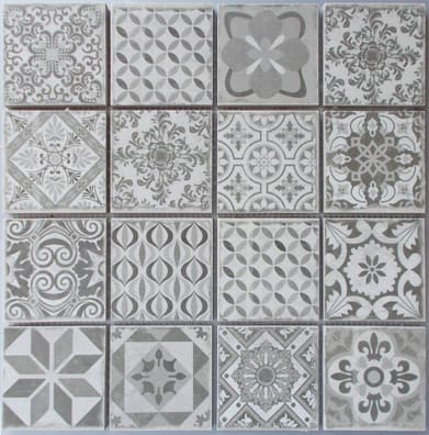 MALLA ANTIC GRIS - 29x29 - 1 m²