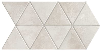 Faience style triangulaire TRENTON CRAFT MIST - 48,5X28 - 0,94 m²