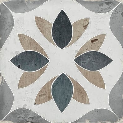 Carrelage imitation ciment ANTIC DECO AMBER - 15x15 - 0,99 m²