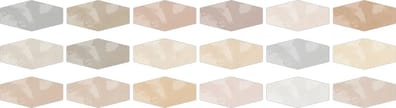 Faience losange CEVRÉ DESERT 10X20 - 0,62 m²