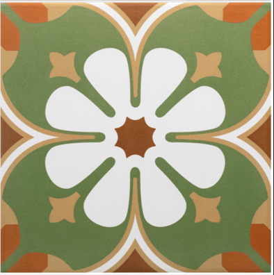 Carrelage effet carreau ciment  RIZOLI PARIS 20X20 - 1 m²
