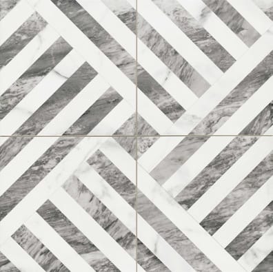 Carrelage effet marbre GAZELLE GREY 44x44 cm