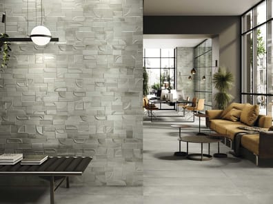 Carrelage design original ENGLAND ZINC - 31X56 - 1,21 m²