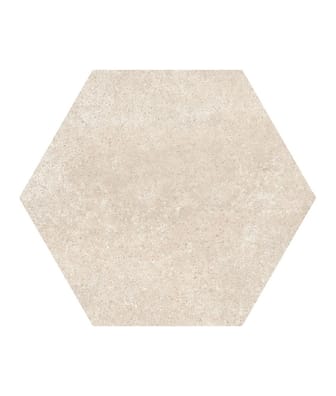 Carrelage tomette 17.5x20 - HEXATILE CEMENT SAND - 22095 R10 - 0.71m²