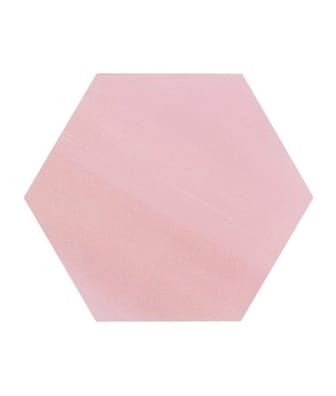 Lot de 3.36 m² - Tomette unie rose série dandelion MERAKI ROSA BASE 19.8x22.8 cm - 3.36 m²