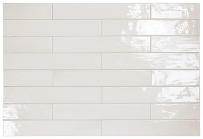 Faïence MANACOR WHITE 26929 - 6,5X40 - 1 m²