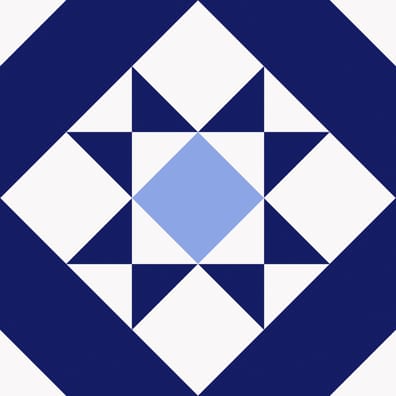 Carrelage géométrique aspect ciment KINABALU MEDI 20X20 - 0,52m²