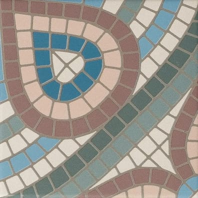 Carrelage effet mosaïque ancienne HACIENDA NEREIDA 15x15 cm - 0,95 m²