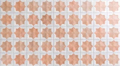 Carrelage tradition TETUAN COTTO WHITE 31X56 - 1.21 m²