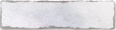 Parement brillant effet brique usé MANOVO SEDATE WHITE 7,5X30 - 0,5m²