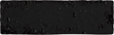 Carrelage brique de parement très réaliste BINDI GLOSS EBONY BLACK 6X20 - 0,5m²