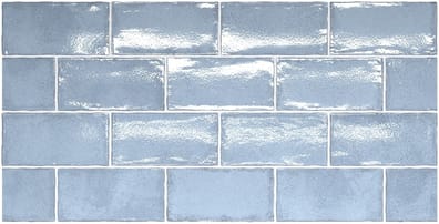 Faience zellige ALTEYA ASH BLUE 7,5X15- 0,5 M²