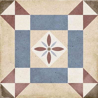 Carrelage style ciment 20x20 cm ART NOUVEAU LYS COLOUR 24399 - 1m²
