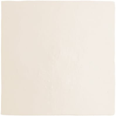 Faiences unies & colorées Carrelage dénuancé blanc 13.2x13.2 cm MAGMA WHITE 24968 - 1m² - As de Carreaux