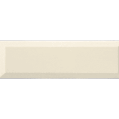 Carreaux métro Carrelage Métro biseauté 10x30 cm bone beige brillant - 1.02m² - As de Carreaux