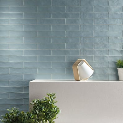 Faience zellige colorée ERICE LAKE 6,5x26 - 0,5 m²