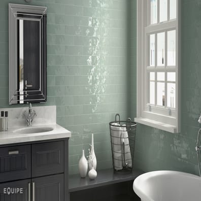 Faience aspect zellige CHANON JADE 7,5x30 - 1 m²