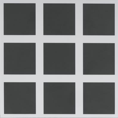 Carrelage uni OPOC OLTRE9 BIANCO NERO 18,6X18,6 - 0,45 m²