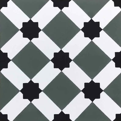 Carreaux de ciment véritable MERRION 7400-2 - 20X20 - 0,48 m²