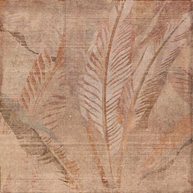 Carrelage couleur terre cuite CALLOT DECOR - 20X20 - 1 m²