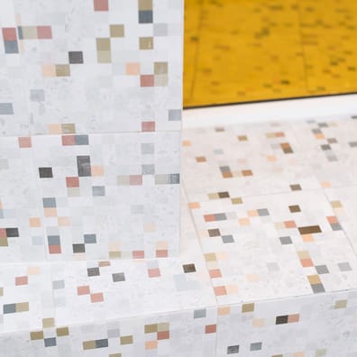 Carrelage décoré coloré 20x20 cm STRACCIATELLA GALAGO NACAR - 1m²