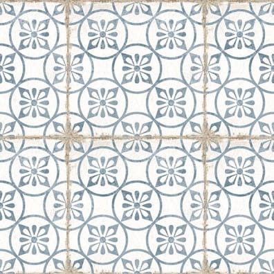 Carrelage coloré imitation ciment GALAR CAPEL BLUE 20X20 - 0,52m²