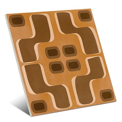 Carrelage imitation ciment FLINT 15x15 cm Rectifié - 1m²