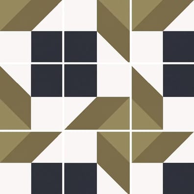 Carrelage aspect ciment BORBOREMA KARO WARM 20X20- 1 m²