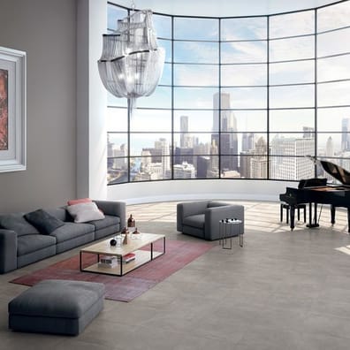 Carrelage imitation ciment MANISE GREY R10 - 60X120 - 1,44 m²