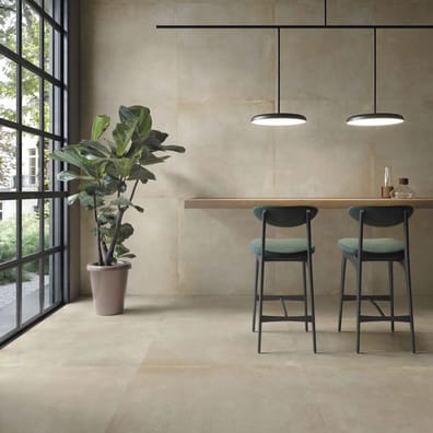Carrelage imitation ciment NOVATO GOLD R10 - 60X120 - 1,44 m²
