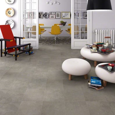 Carrelage imitation ciment 30x30 cm RIBADEO Grafito anti-dérapant R10 - 1.17m²
