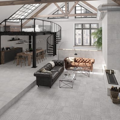 Carrelage grès cérame aux décors multiples aspect pierre LAIA LENAR SAND 29,3x29,3 - 0,94 m²