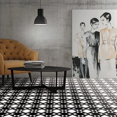 Carrelage uni coloré KINABALU VERA BLACK 20X20 - 0,52m²