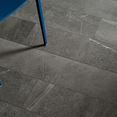 Carrelage grès cérame imitation pierre de Burlington BUNBURY GRAPHITE BRILLANT 45X90 - 1,215m²