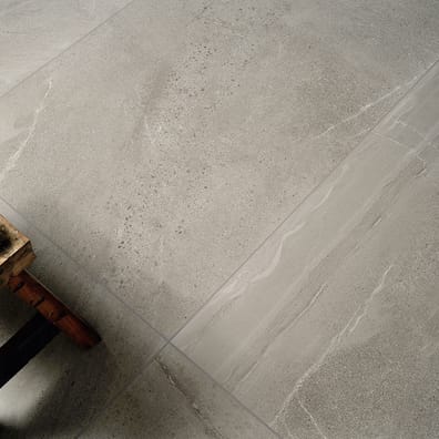 Carrelage grès cérame imitation pierre de Burlington BUNBURY GREY BRILLANT 45X90 - 1,215m²