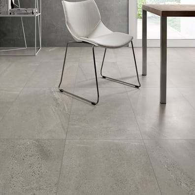 Carrelage grès cérame RECTIFIÉ imitation pierre de Burlington BUNBURY GREY 30X60 - 1,08m²