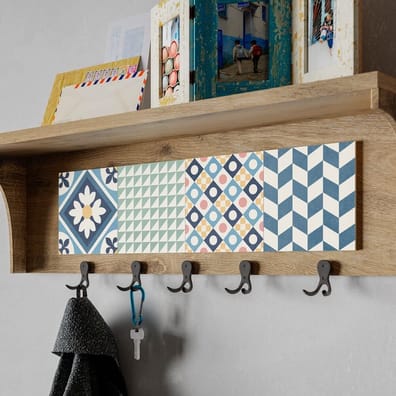 Carrelage style ancien ciment coloré provençal style d antan HERITAGE MIX 16.5x16.5 cm - 0.55m²